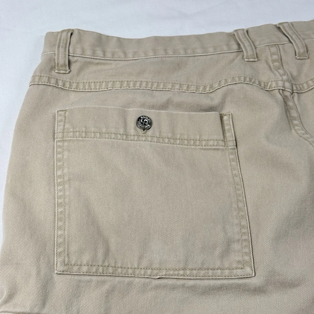 Vintage Harley Davidson Cargo Shorts Mens 40 Act. 38 Khaki Y2K Relaxed 10